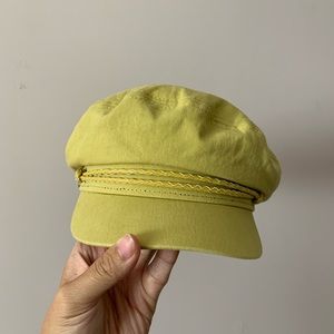 Brixton yellow fiddler hat